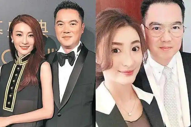 tvb视后林夏薇出席婚礼大晒傲人身材,与52岁老公同框似父女?