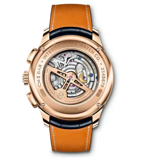 iwc万国表葡萄牙系列陀飞轮逆跳计时腕表 "精品店特别版"iw394005