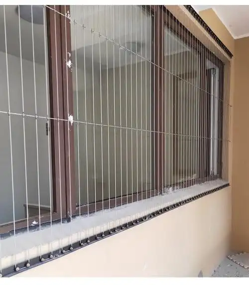 索梵隐形防盗网钢丝家用高层316不锈钢阳台防盗窗防护网儿童 直径3.