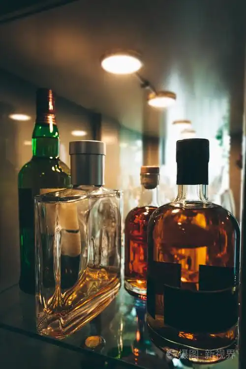 瓶烈性酒在酒吧照片-正版商用图片1pekyl-摄图新视界