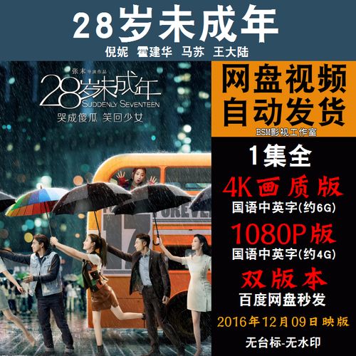 28岁未成年 国语电影倪妮 4k宣传画1080p影片非装饰画