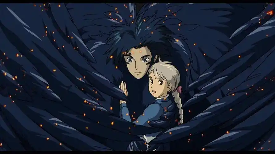 在后面战争爆发,她带领卡西法驱动魔法城堡追寻哈尔的足迹,通过戒指的