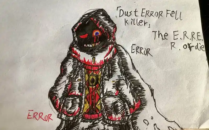 error dust fell killer sans[the e.r.r.o.r]真的无彩蛋