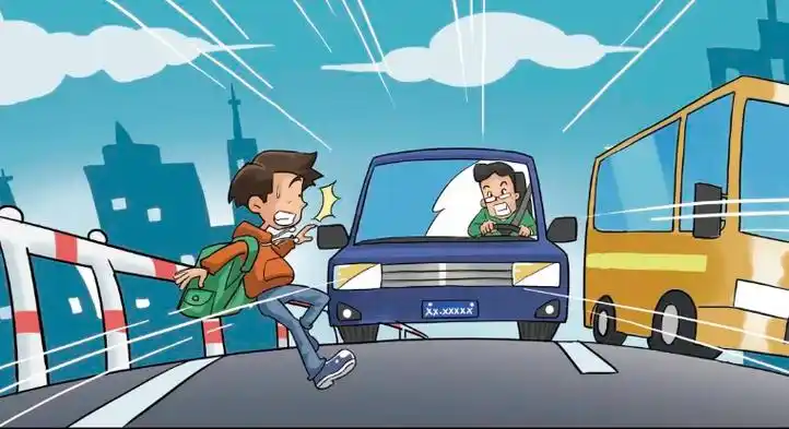 【警示案例:随意横穿马路】行人这样过马路,受伤还担责!