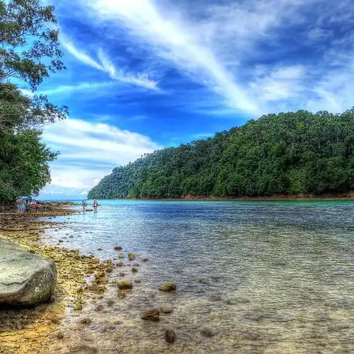 七加旅行 马来西亚亚庇沙比岛马努干岛一日游 沙巴旅游