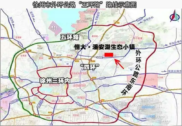 说出来可能会吓一跳,徐州楼盘已经伸到"五环"了