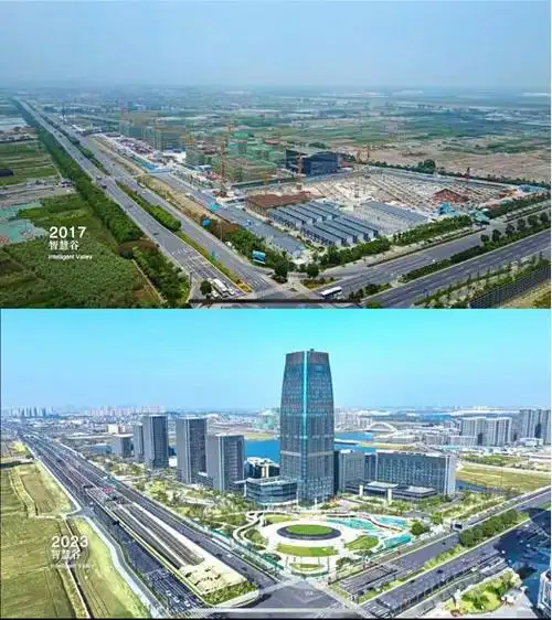 主播视角下的大江东有机会成为杭州下一个中心你同意吗