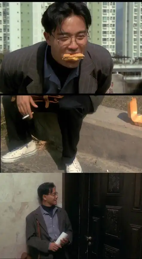 拿烟好帅!今日打卡电影杀之恋