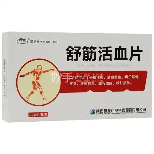 盘龙舒筋活血片037g24片2板