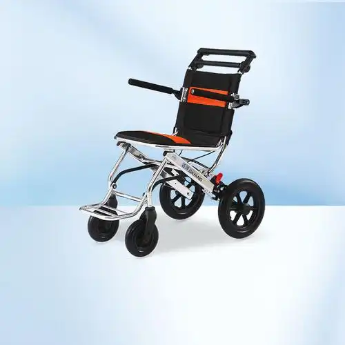 达洋便携式轮椅车折叠轻便小型旅行手动超轻简易代步车轮椅老年人
