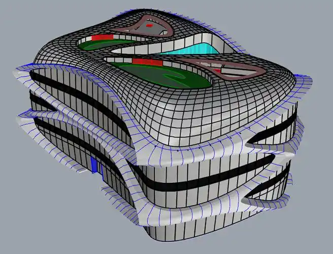 北京银河soho加建项目之工作记录