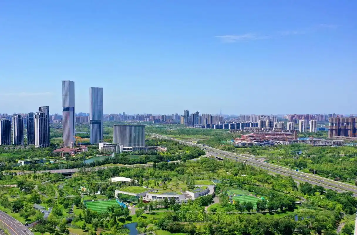 四川天府新区总部商务区.天府新区融媒体中心供图