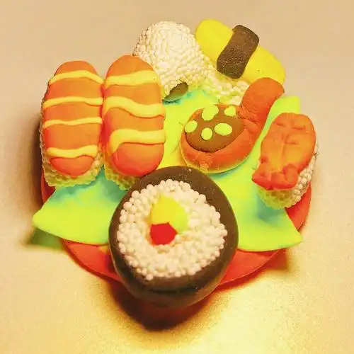 想想的部分粘土作品