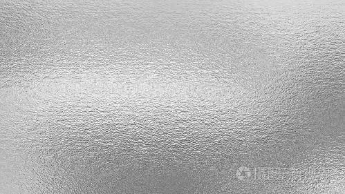 从箔装饰纹理的银色背景