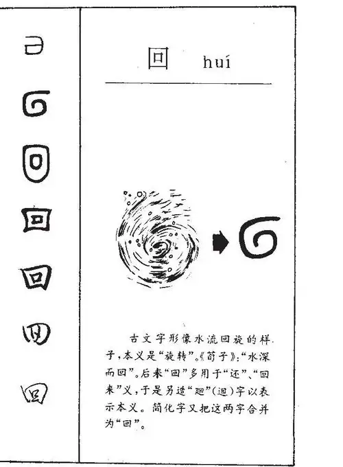 回怎么读_回组词_回读音_回笔顺_回拼音_回笔画_回什么意思_回繁体字