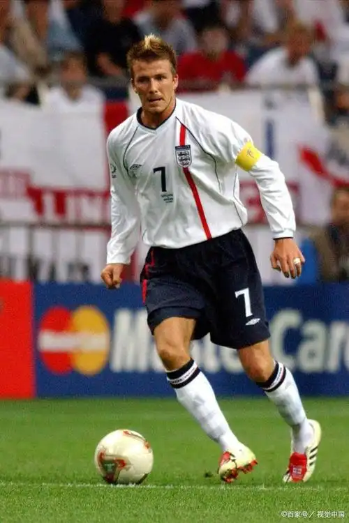 世界杯巨星系列之英格兰实力与颜值的代表大卫贝克汉姆