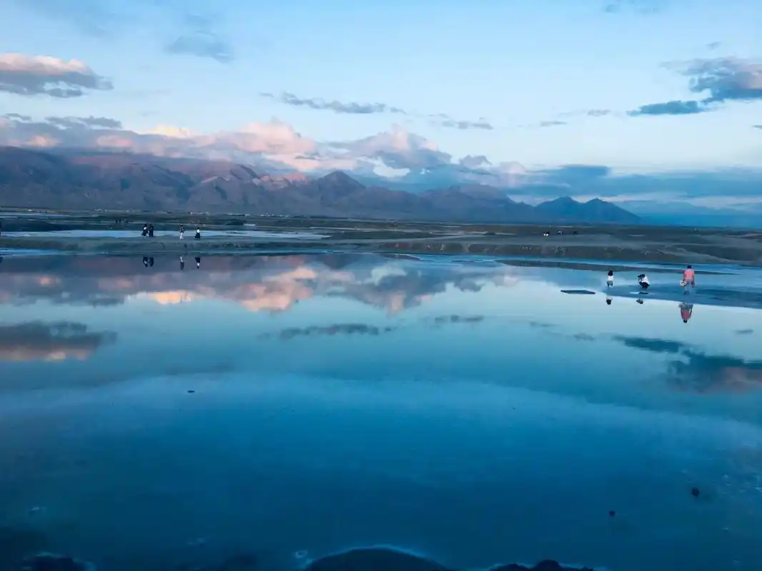 天空之境 #碧水蓝天 #唯美意境 - 抖音