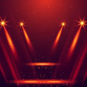 大气喜庆的文艺晚会演出背景