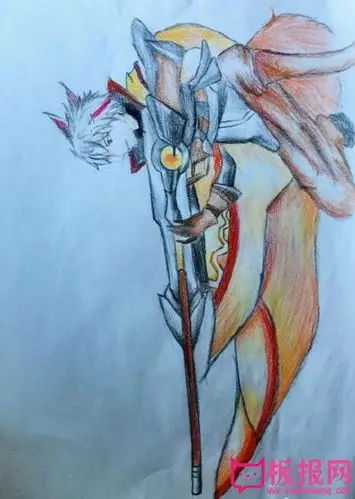 王者荣耀百里守约人物素描