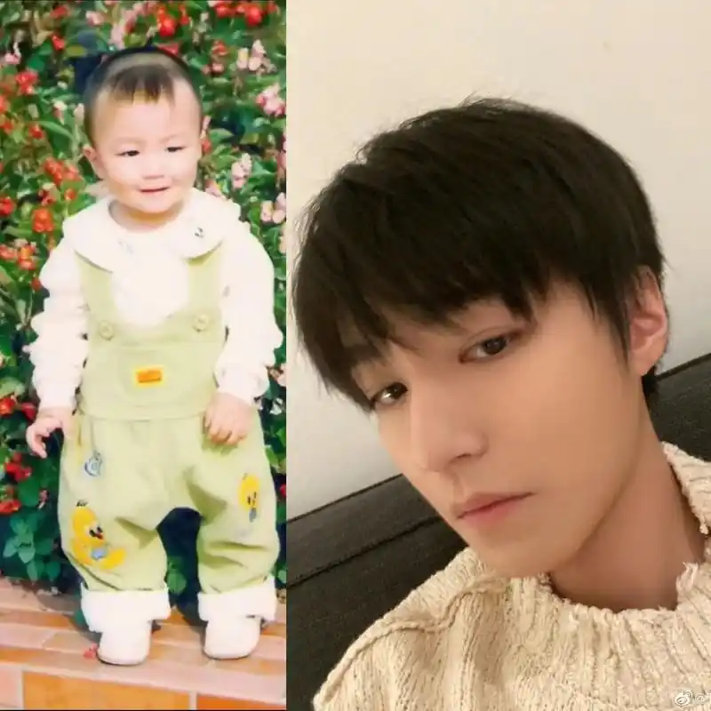 你们现在都是很优秀滴人啦#tfboys#小时候 - 抖音