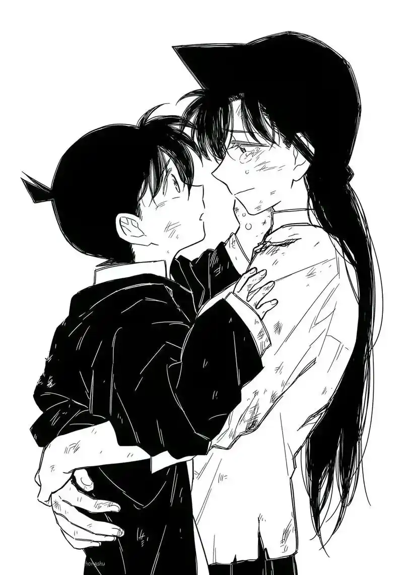 新兰  清照片  再见了#工藤新一 #毛利兰 #如果新兰有 - 抖音