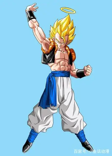 龙珠:同人画师笔下的悟吉塔,超级赛亚人第五阶的悟吉塔真帅!