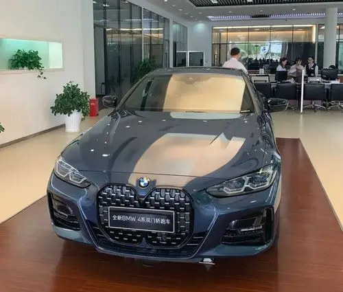 进店实拍2021款宝马4系外观时尚配20t8at售3638万元起