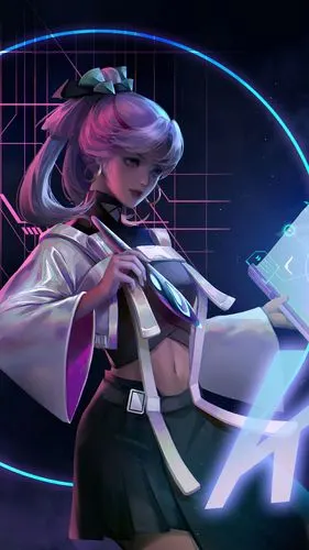 王者荣耀上官婉儿天狼绘梦者手机壁纸