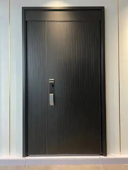 精雕铸铝门甲级锌合金防盗门