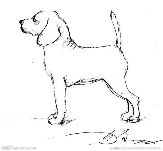 1240×1146像素格式:bmp颜色:pseud5共享分×关 键 词:狗狗 手绘 素描