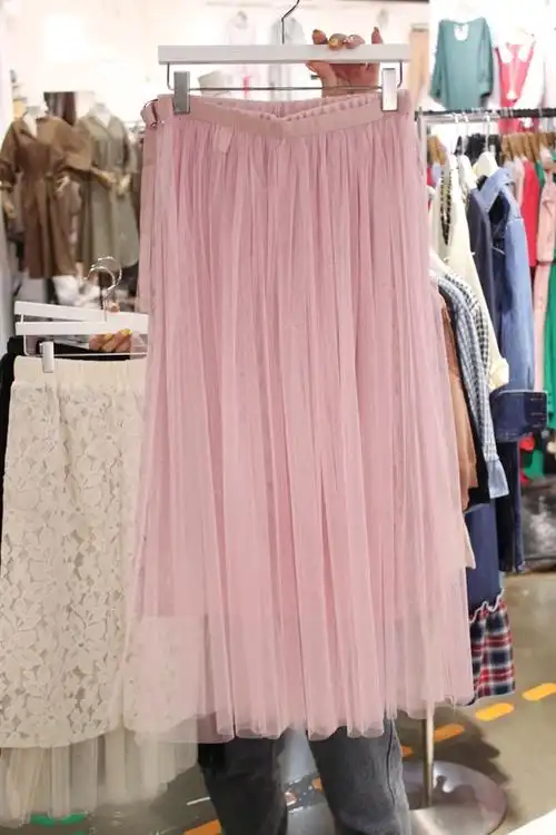 sold out 女士褶裥简洁迷笛裙不含其它均码26000