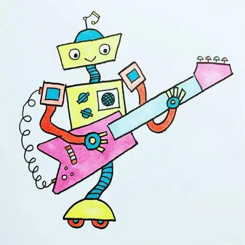 机器人怎么画简单【机器人怎么画 帅气】