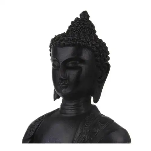 树脂佛教数字雕像装饰黑佛