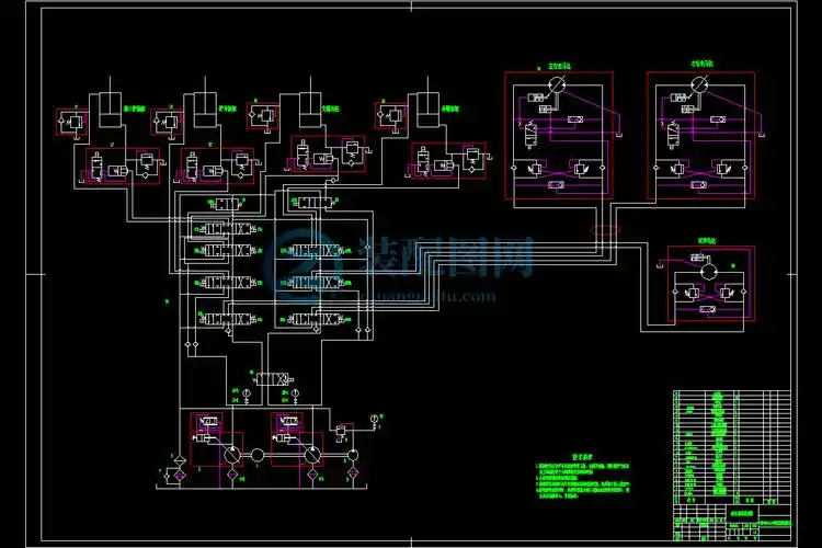 卡特306e小型液压挖掘机液压系统设计含开题及6张cad图
