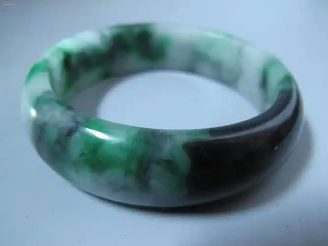 高货 翡翠——厚装【花青福镯】实物大气 保真包退