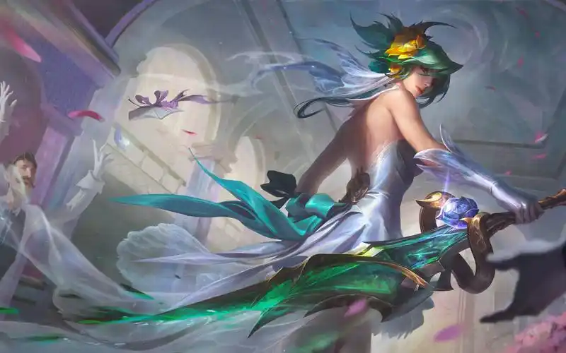 【英雄联盟手游】水晶玫瑰 锐雯 技能展示_手机游戏热门视频