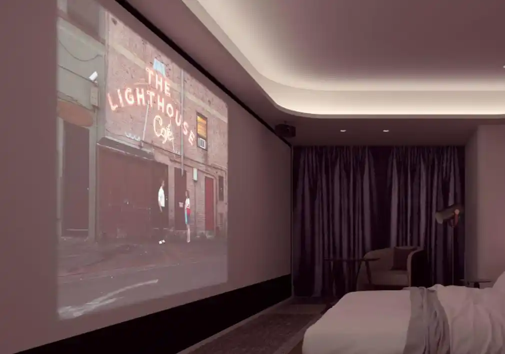 还去什么电影院,太原这家智能"私人影院"酒店太太太爽了!