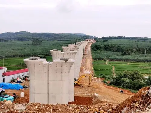 已经建好的承台