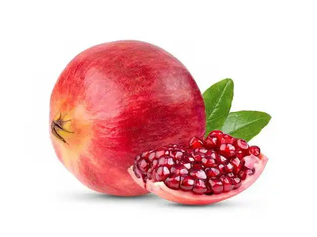 一颗完整的石榴和剥开的石榴籽美味水果5866571免抠图片素材