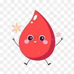 卡通血液跳舞表情