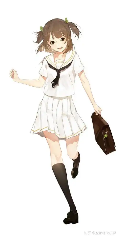 附下载水手服少女素材分享