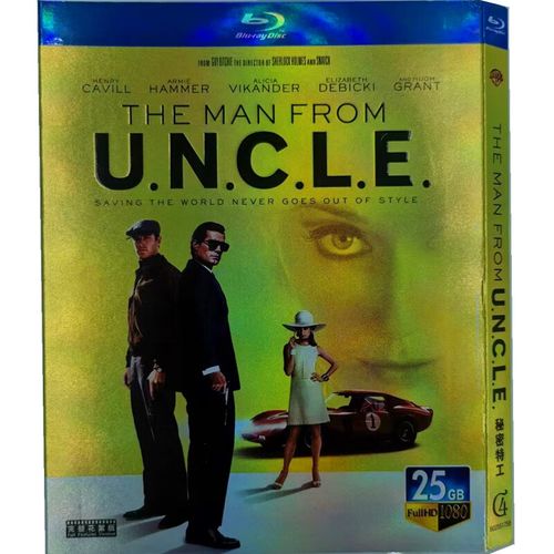 秘密特工 bd高清1080p盖里奇喜剧动作冒险电影蓝光碟片盒装收藏
