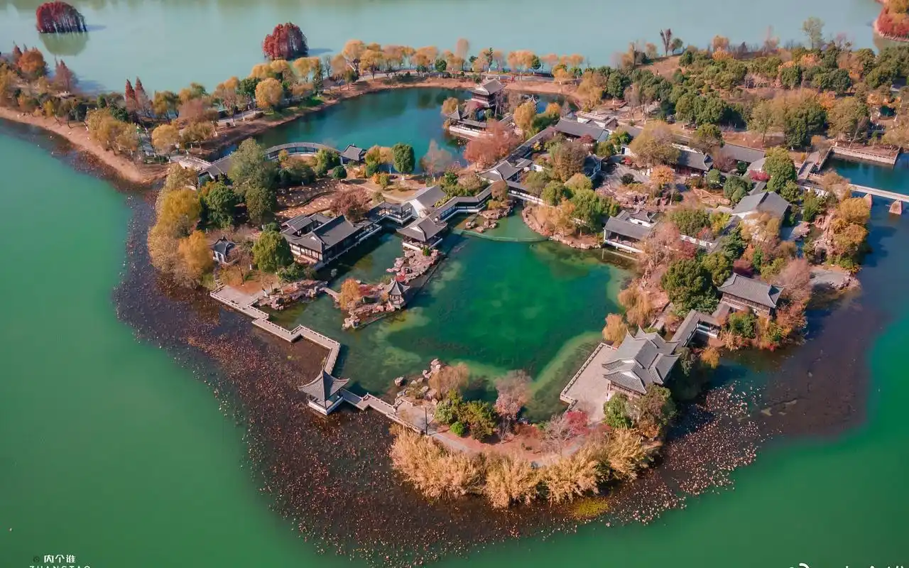 冬日里的尚湖公园美景着实迷人