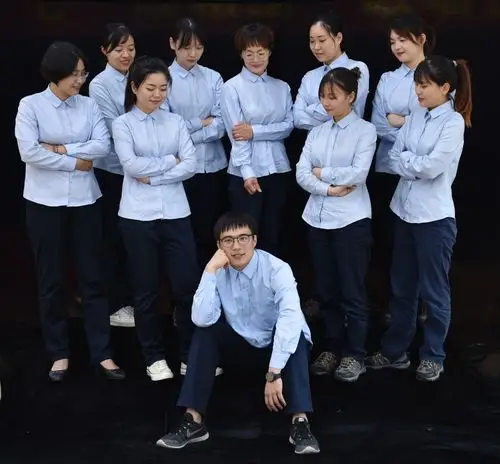 公司团队合照拍摄花絮