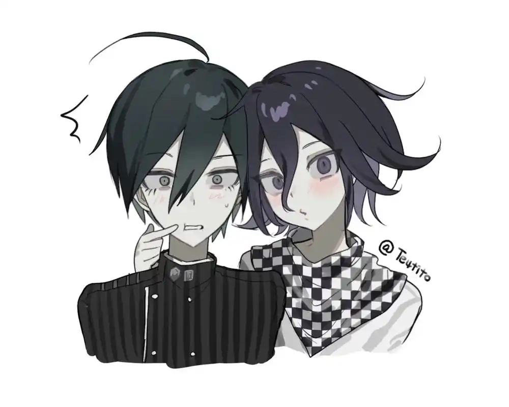 时隔两年又画了🏳️🏳️.#最王 #弹丸论破 #摸鱼 - 抖音