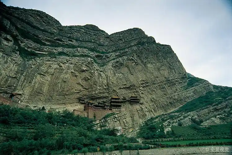 山西恒山悬空寺_高清图片_全景视觉