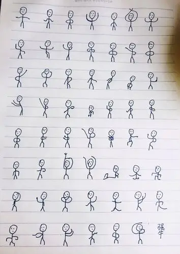 犟 舞蹈的分解动作图来了,包会