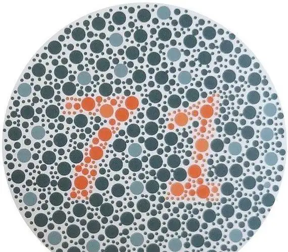 5张色觉测试图第125要正确识别否则就别想考驾照了