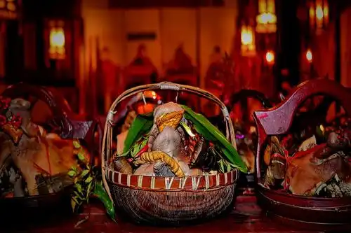 2015年正月初五初六千岛湖朱家村猪头大赛