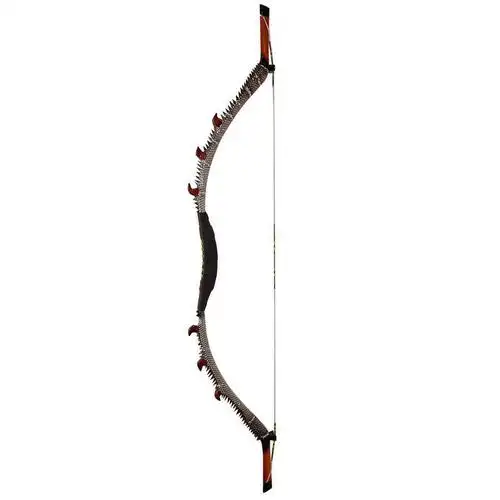 传统古代 麒麟弓 仿古 道具 木质鳞片造型 射箭练习弓射箭-阿里巴巴